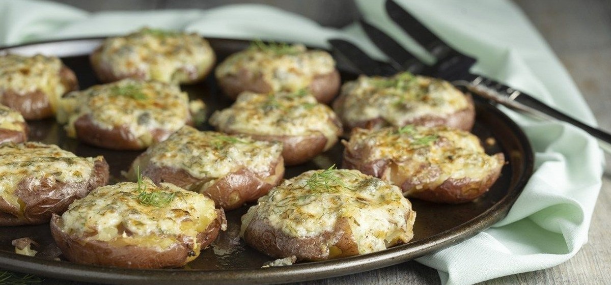 Creamy Caper Smashed Potatoes Recipe | SideChef