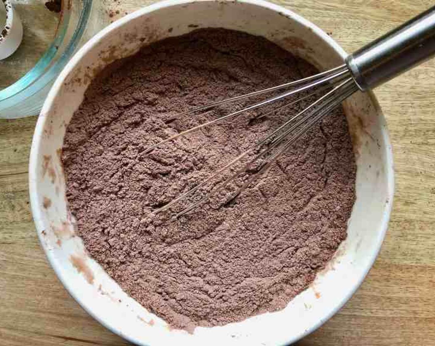 step 1 Whisk All-Purpose Flour (1 1/2 cups), Dutch Processed Cocoa Powder (3/4 cup), Baking Powder (3/4 tsp), and Salt (1 tsp) in a medium bowl to combine. Set aside.