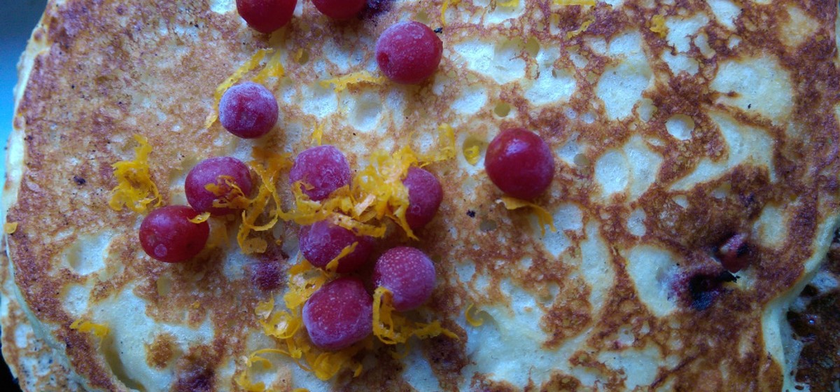 Orange and Autumn Olive Pancakes Recipe | SideChef
