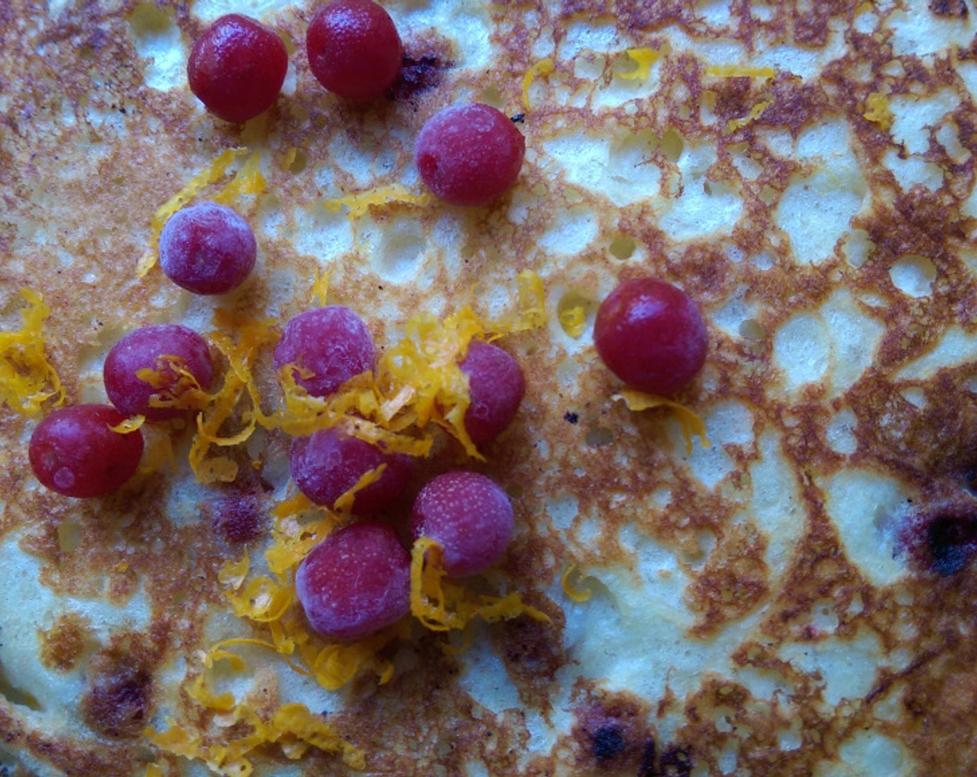 Orange and Autumn Olive Pancakes