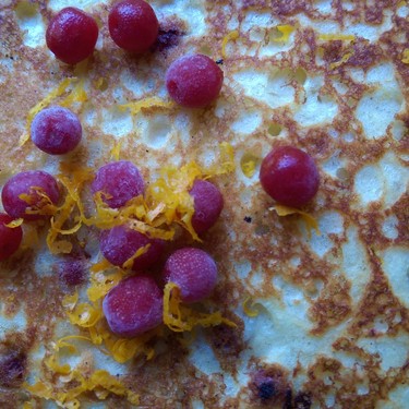 Orange and Autumn Olive Pancakes Recipe | SideChef