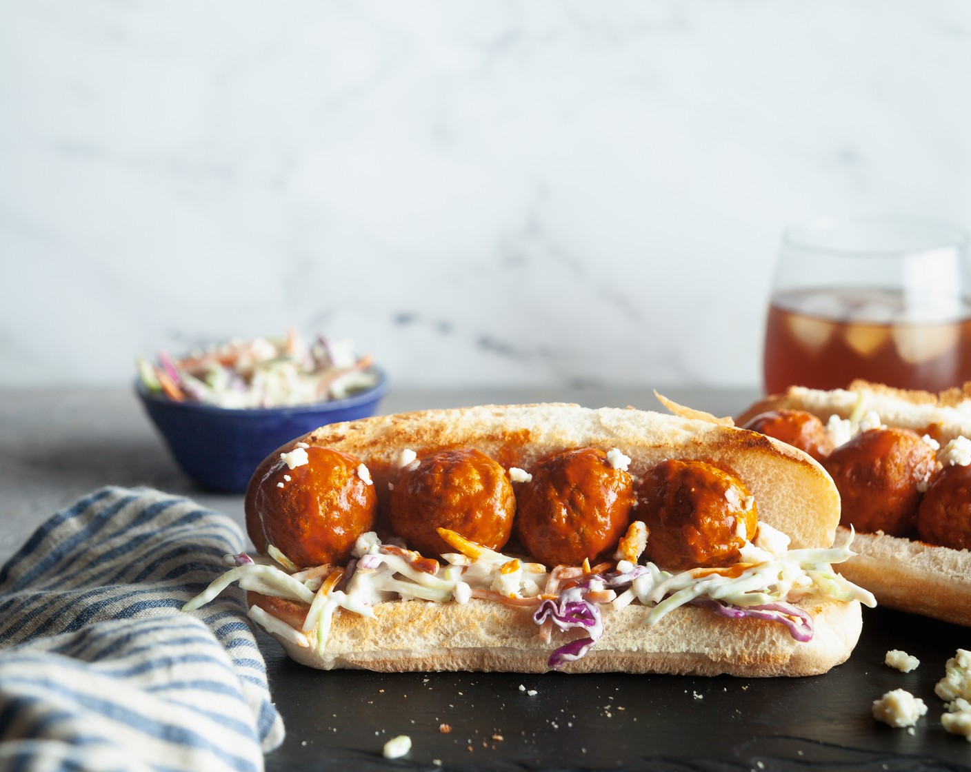 Buffalo Meatball Subs