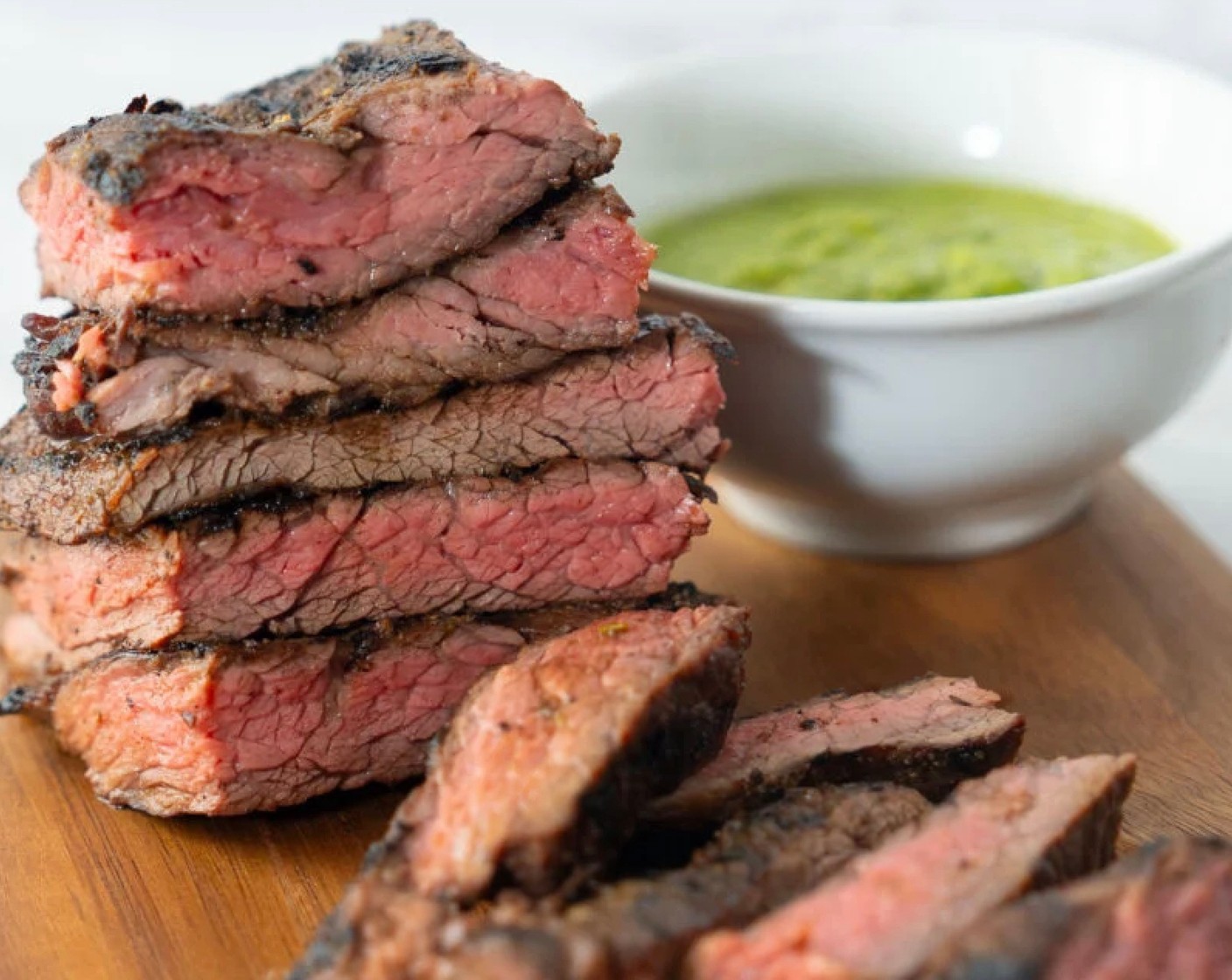 Grilled Skirt Steak with Family Sauce