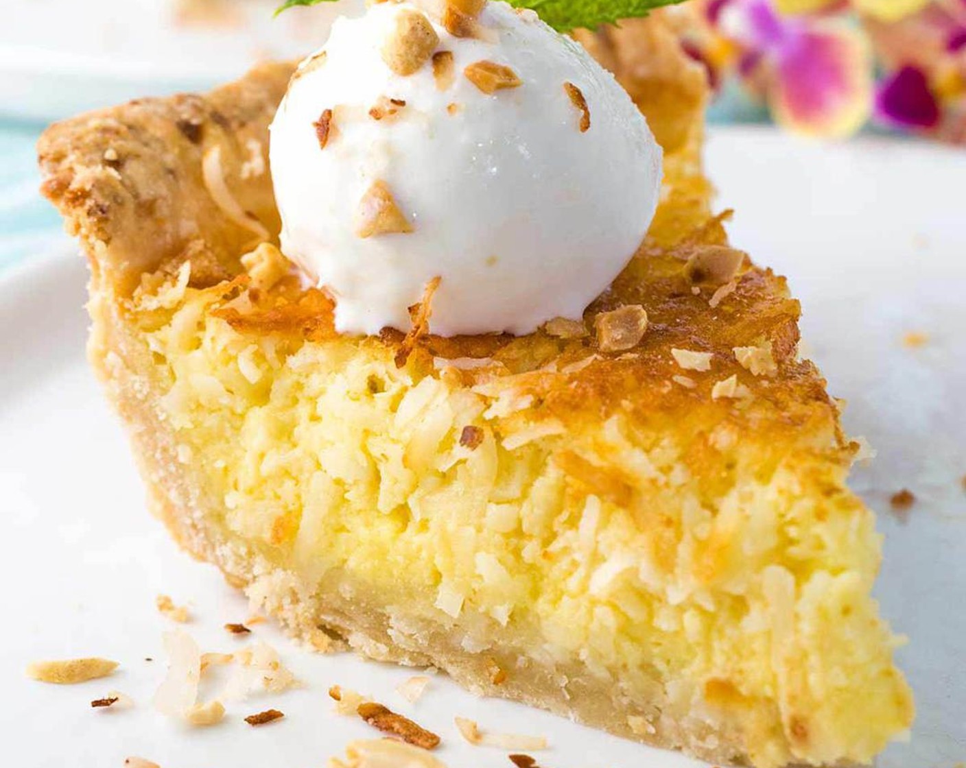 Coconut Custard Pie