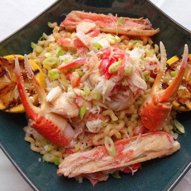 Snow Crab and Fusilli Lunghi in Anchovy Butter Recipe | SideChef