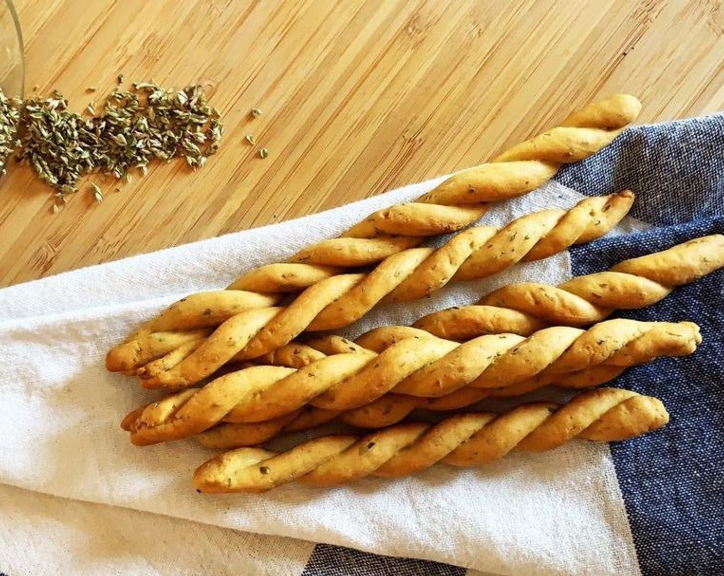 Chickpea Oregano Breadsticks