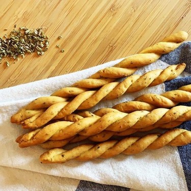 Chickpea Oregano Breadsticks Recipe | SideChef