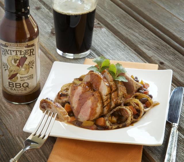 Ancho Caramel Glazed Pork Tenderloin Recipe | SideChef