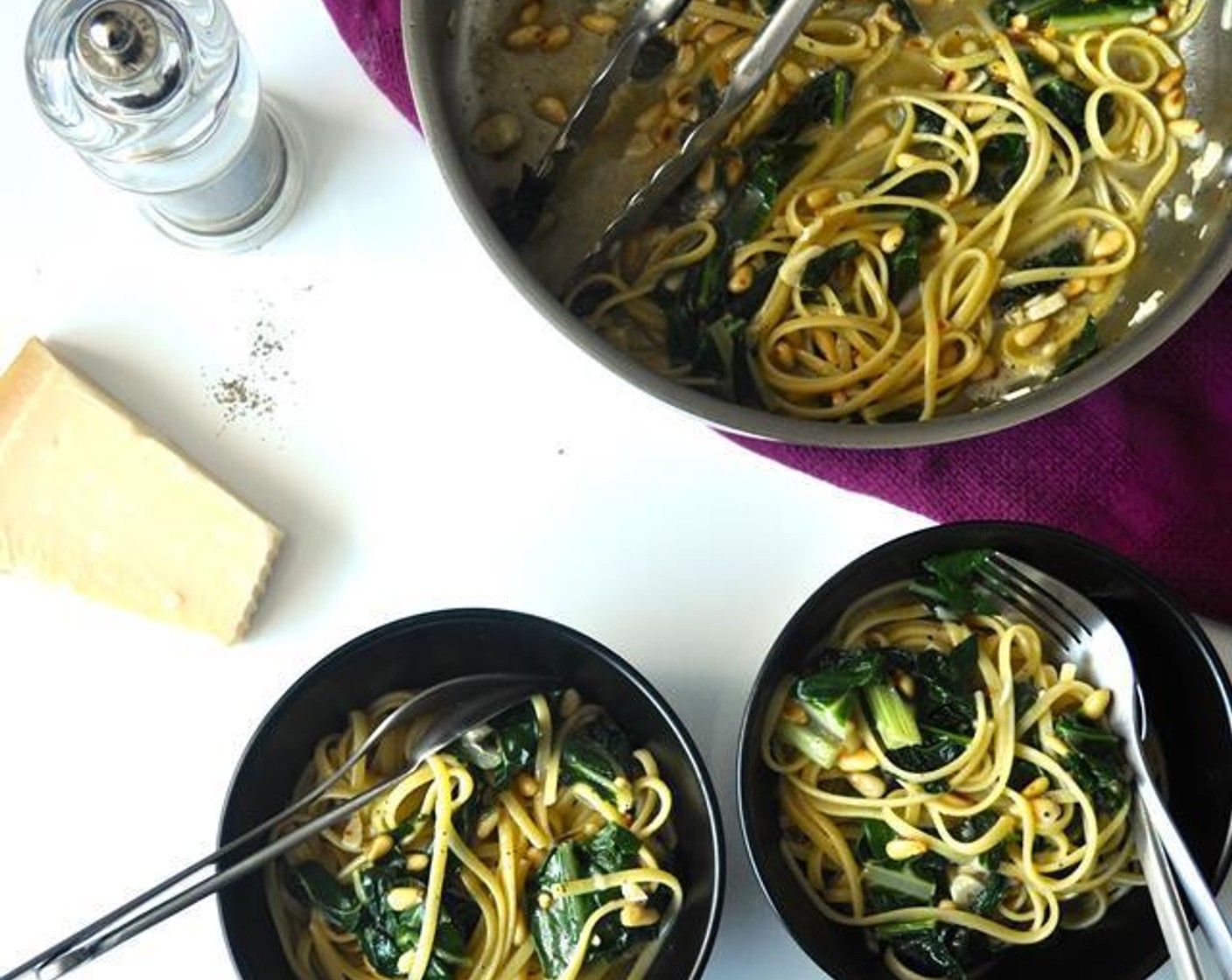 Cacio e Pepe (with a few extras)