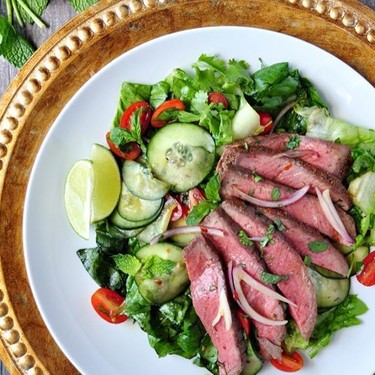 15-Minute Thai Beef Salad Recipe | SideChef