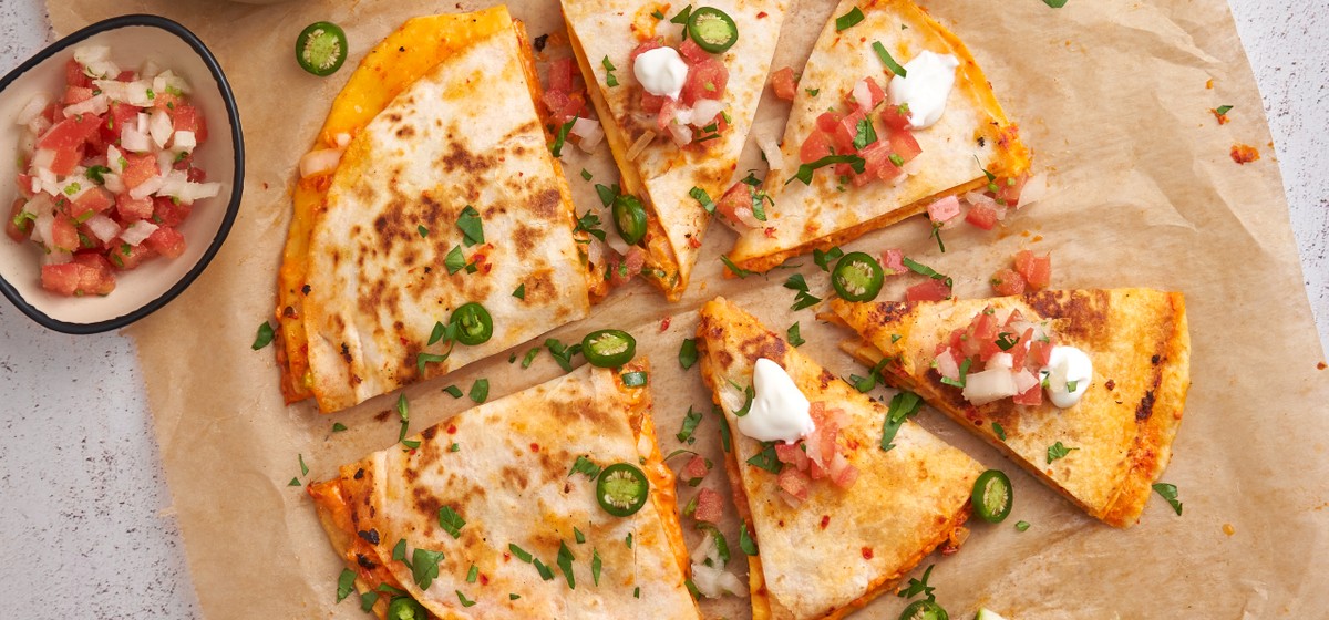 Pimento Cheese Breakfast Quesadilla Recipe | SideChef