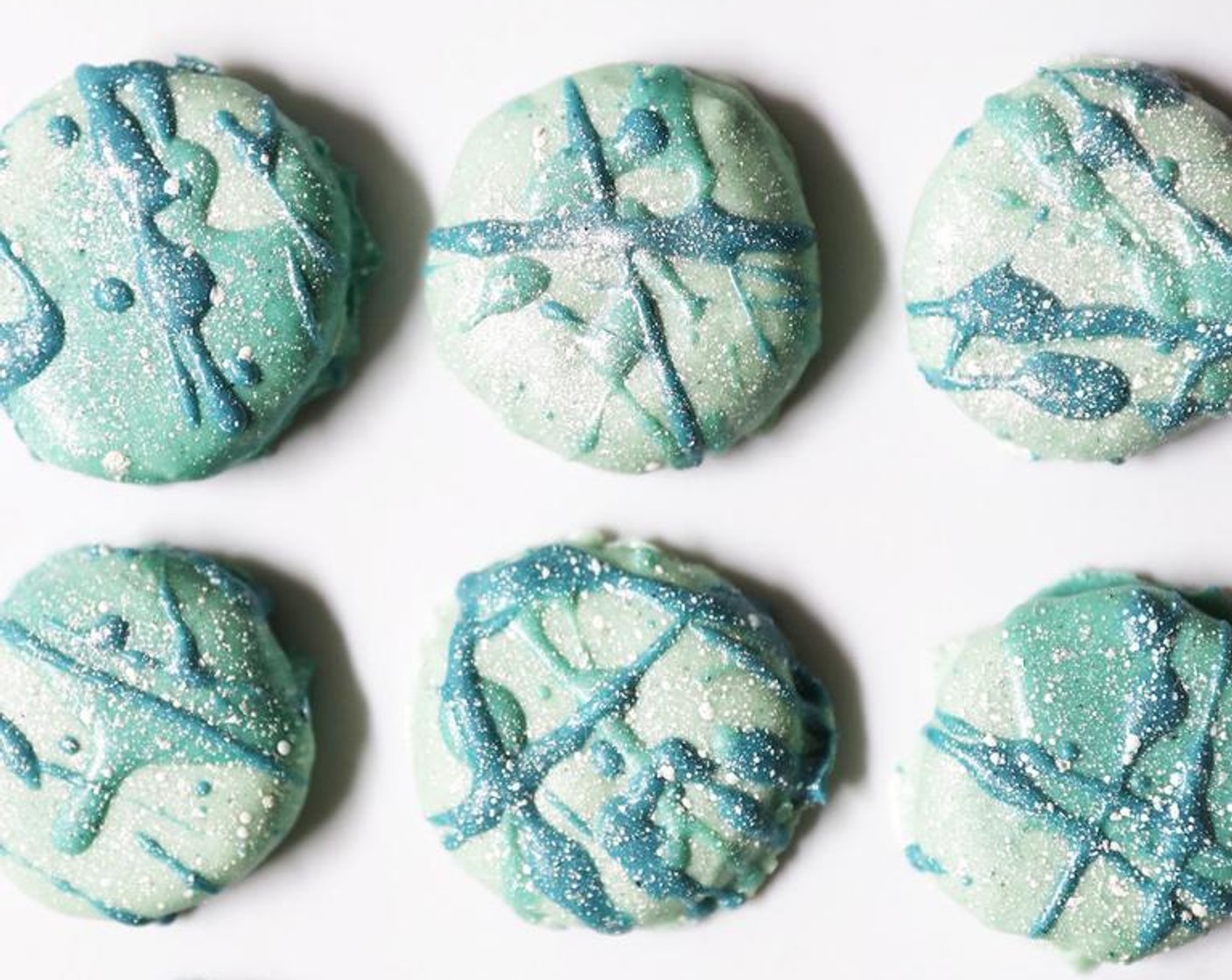 Mermaid Coconut & White Chocolate Peppermint Patties