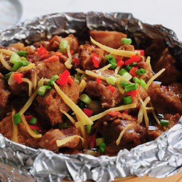 Steamed Hoisin Ribs in Bamboo Steamer Recipe | SideChef