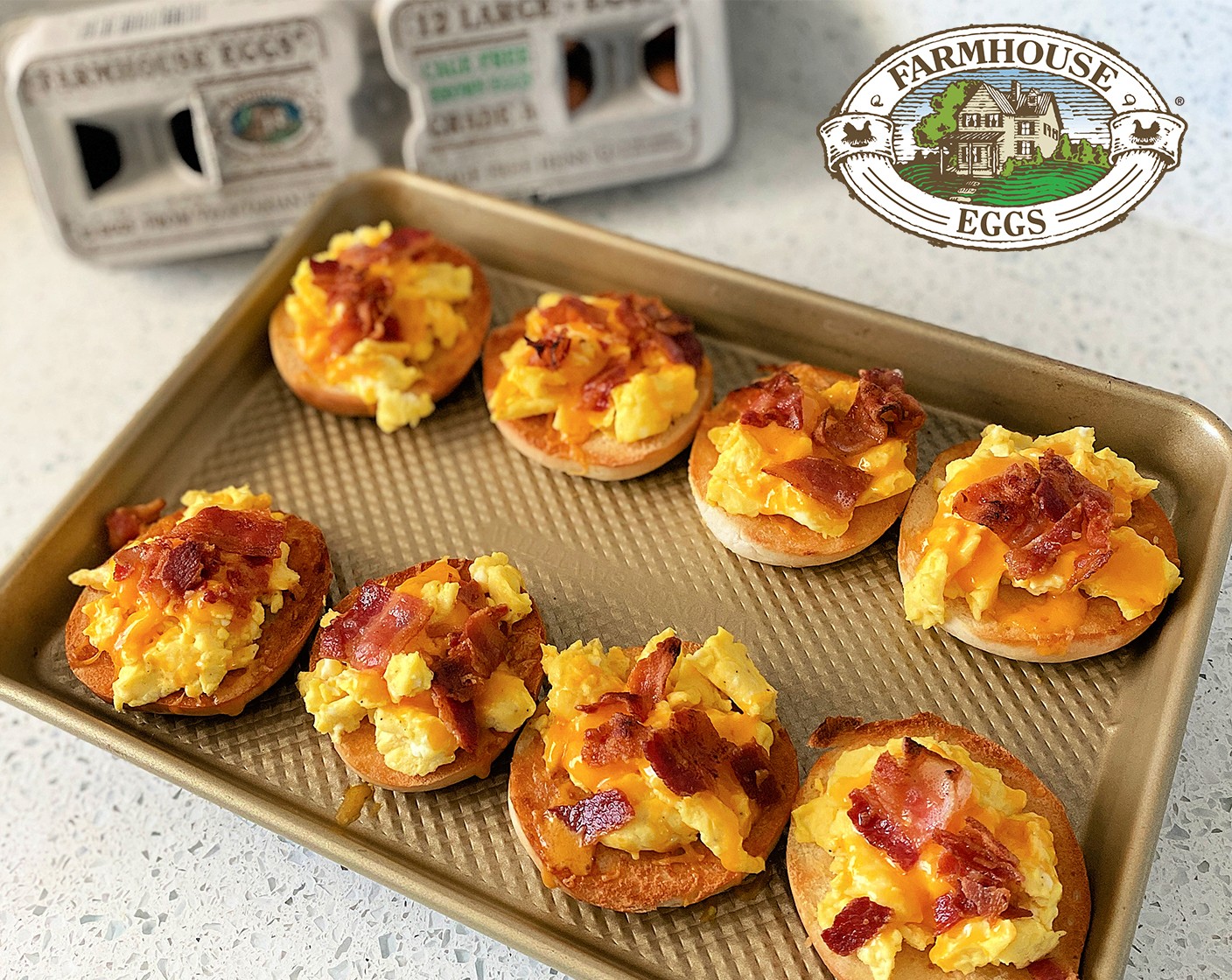 Breakfast Bagel Bites