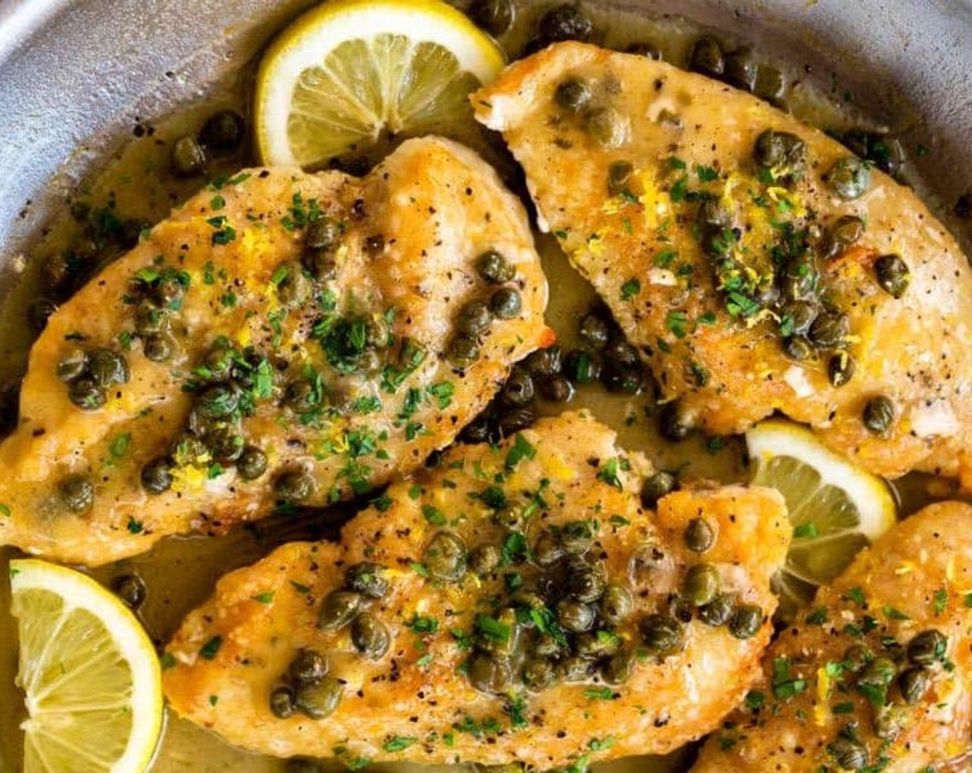 Chicken Piccata with Lemon Caper Sauce