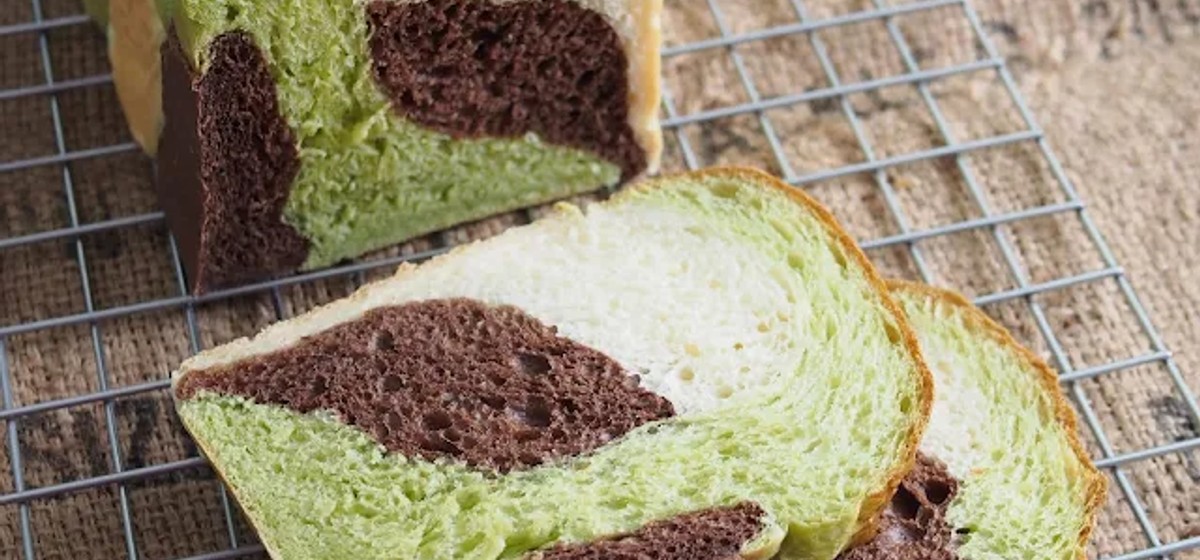 Pandan Chocolate Milk Loaf Recipe | SideChef Pandan Chocolate Milk Loaf Recipe | SideChef