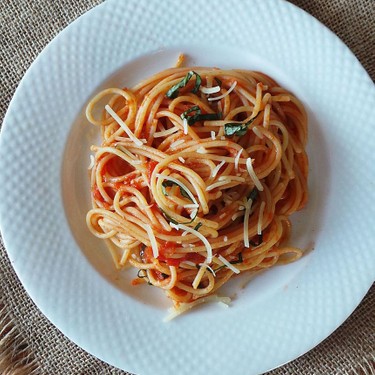 Tomato Basil Spaghetti Recipe | SideChef