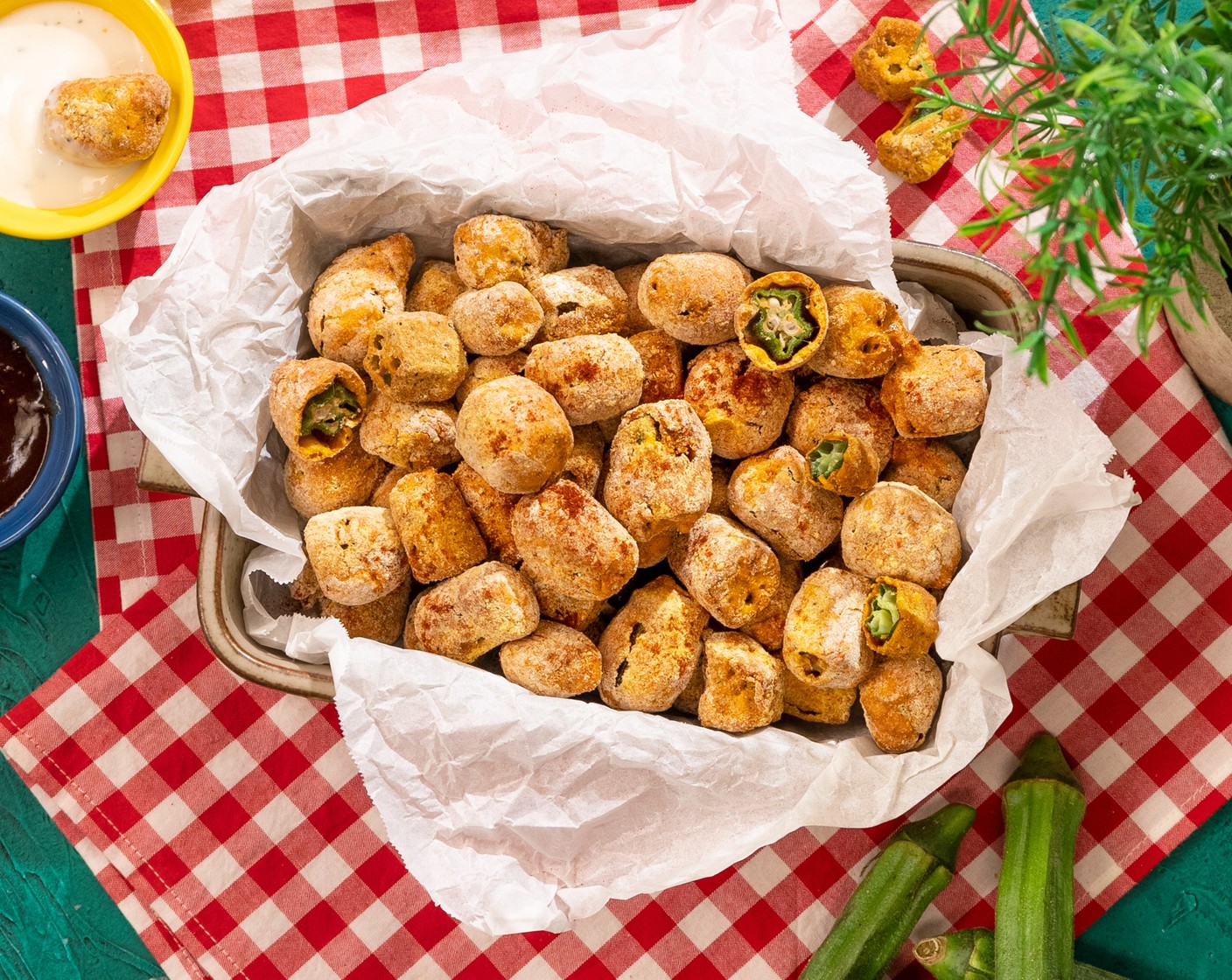 Air Fryer Southern Fried Okra