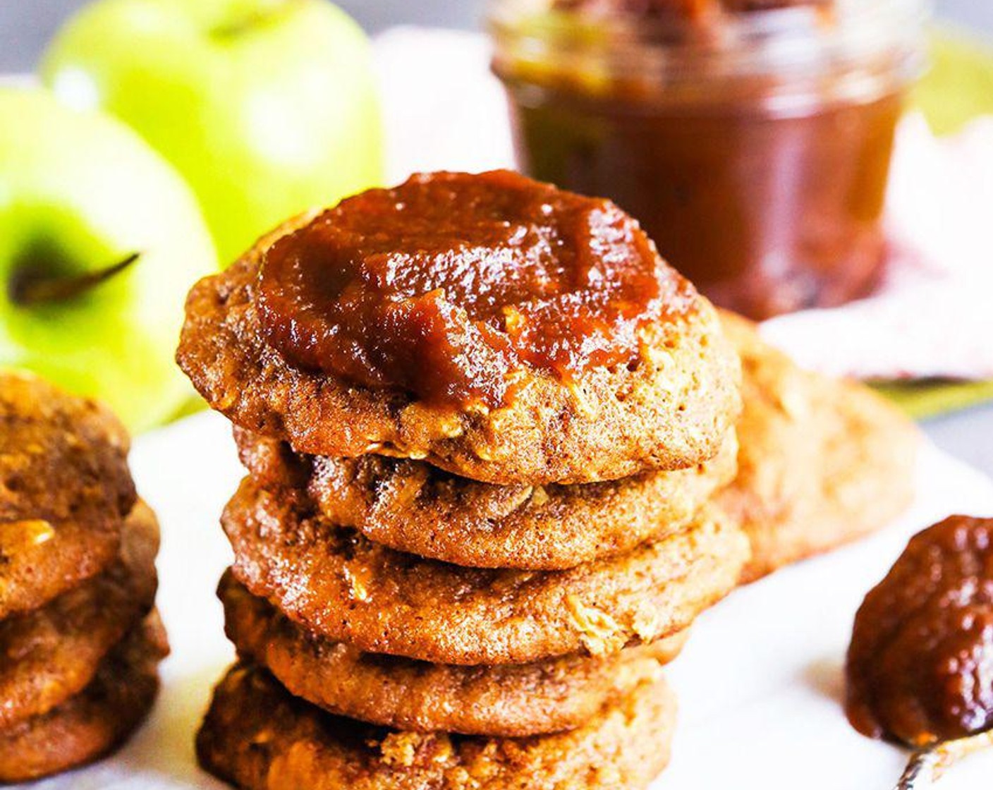 Apple Butter Oatmeal Cookies