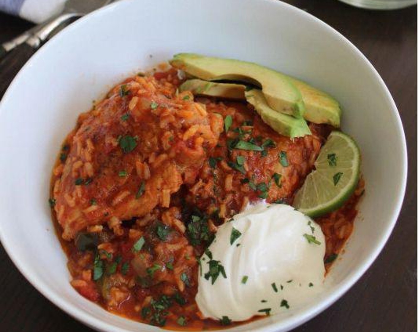 Chipotle Braised Chicken and Rice