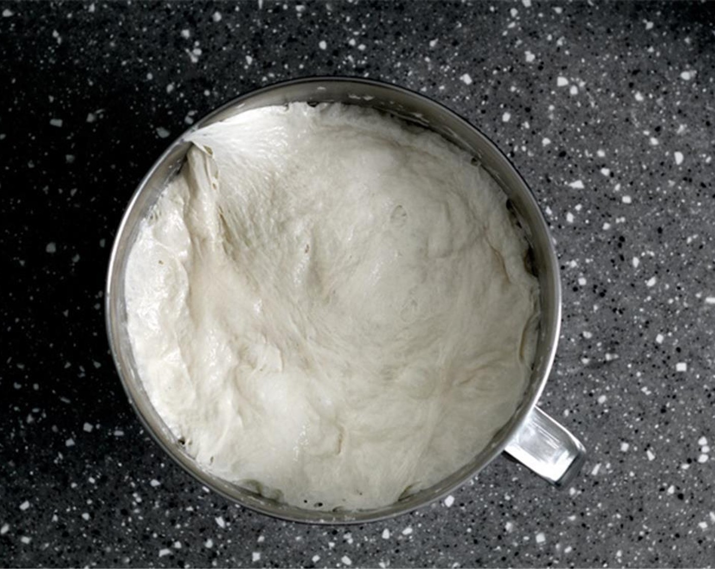 step 5 The dough should have almost doubled when finished.