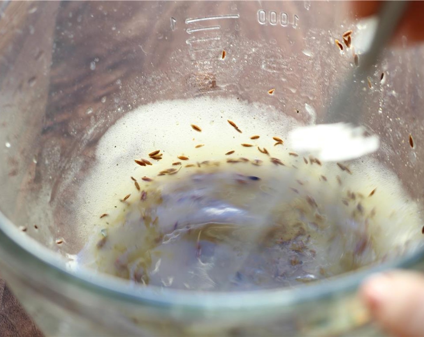 step 15 Juice and zest the Lime (1). In a small bowl, whisk together the lime juice, zest, toasted cumin seeds and Honey (1 Tbsp). Whisk in the Grapeseed Oil (2 Tbsp).