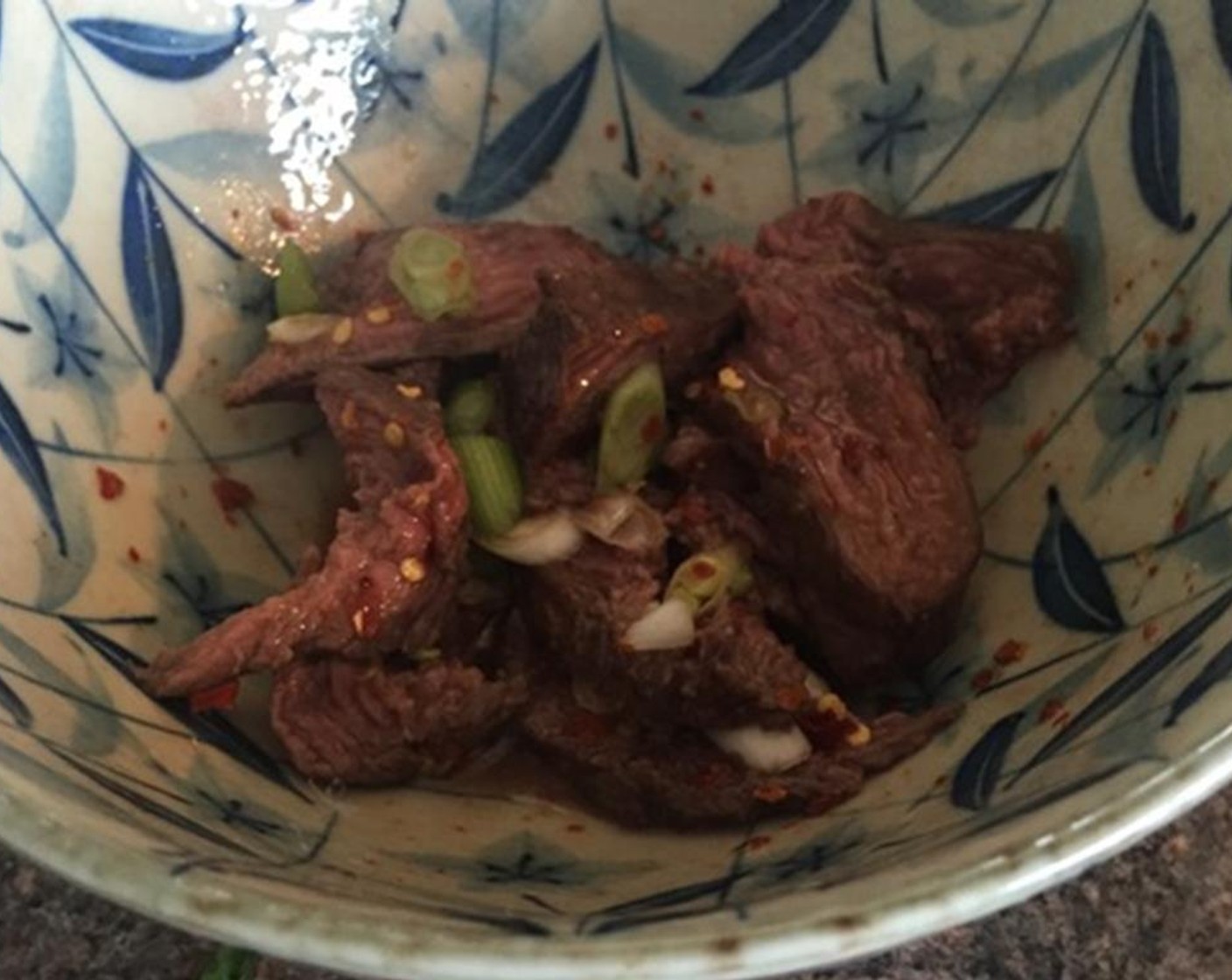 step 6 Add the steak to the bowl of dressing and stir or scrunch (get your hands in there!) to combine.