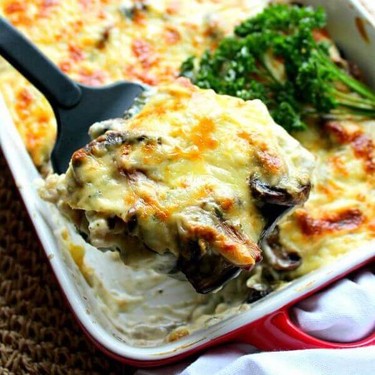 Brinjal Mushroom & Mozzarella Lasagne Recipe | SideChef