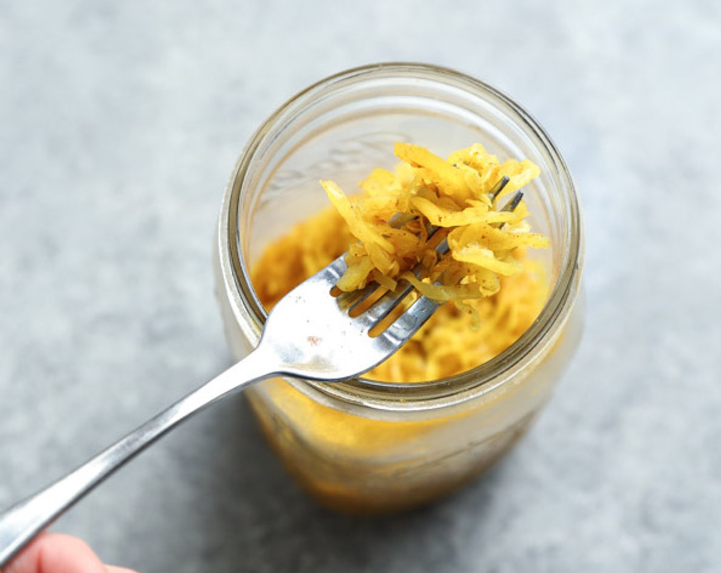 Spicy Homemade Fermented Sauerkraut with Turmeric