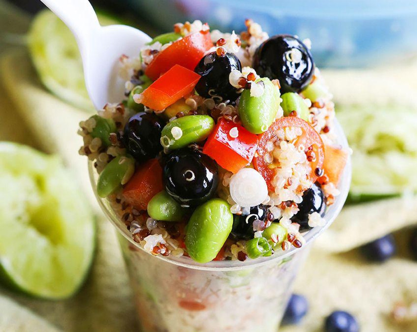 Quinoa Edamame Salad