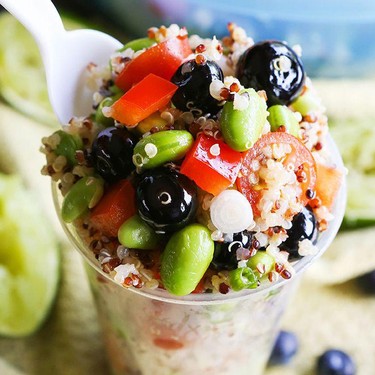 Quinoa Edamame Salad Recipe | SideChef