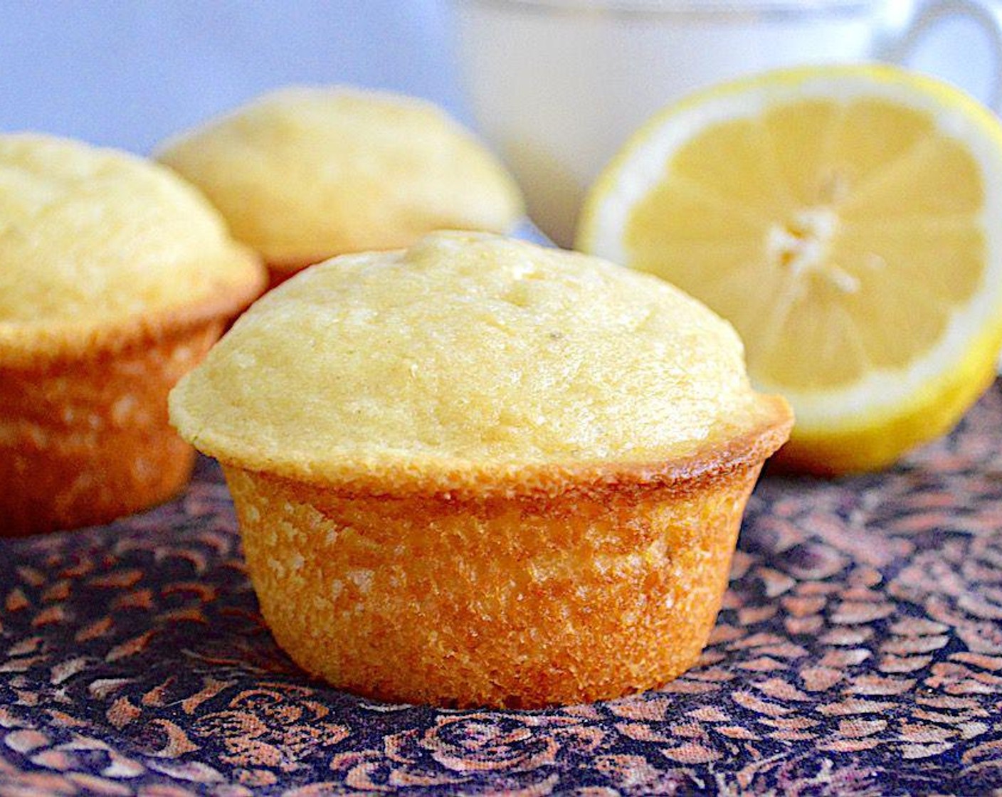 Lemon Lavender Mascarpone Muffins