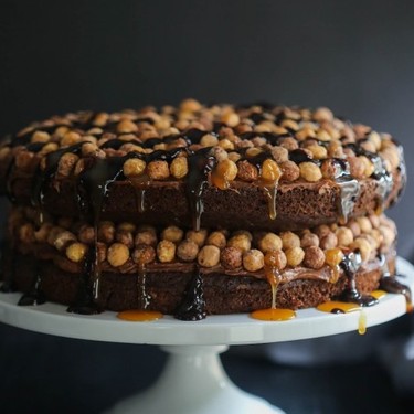 Reese's Puffs with Chocolate Cake Recipe | SideChef