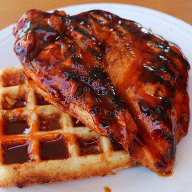 BBQ Chicken and Waffles Recipe | SideChef