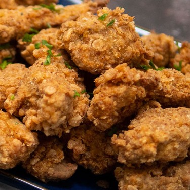 Ultimate Vegan Fried Chicken with Maple Garlic Sauce Recipe | SideChef