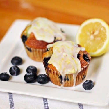 Lemon Blueberry Muffins Recipe | SideChef