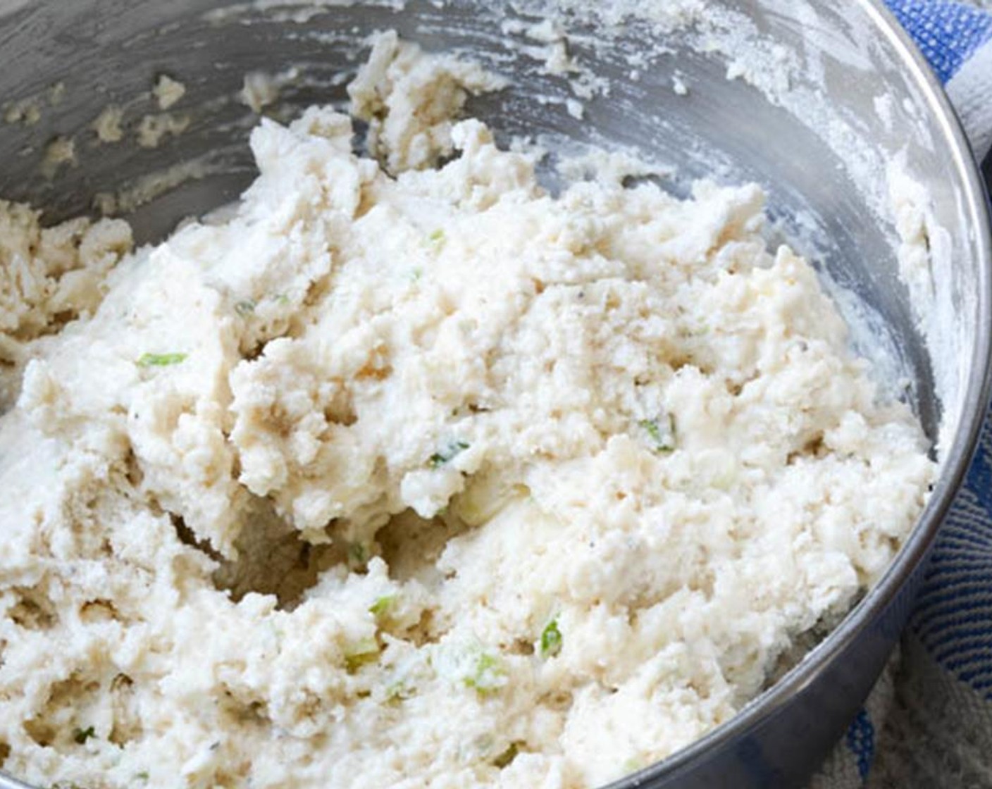 step 10 Add Buttermilk (3/4 cup) and stir until just combined.