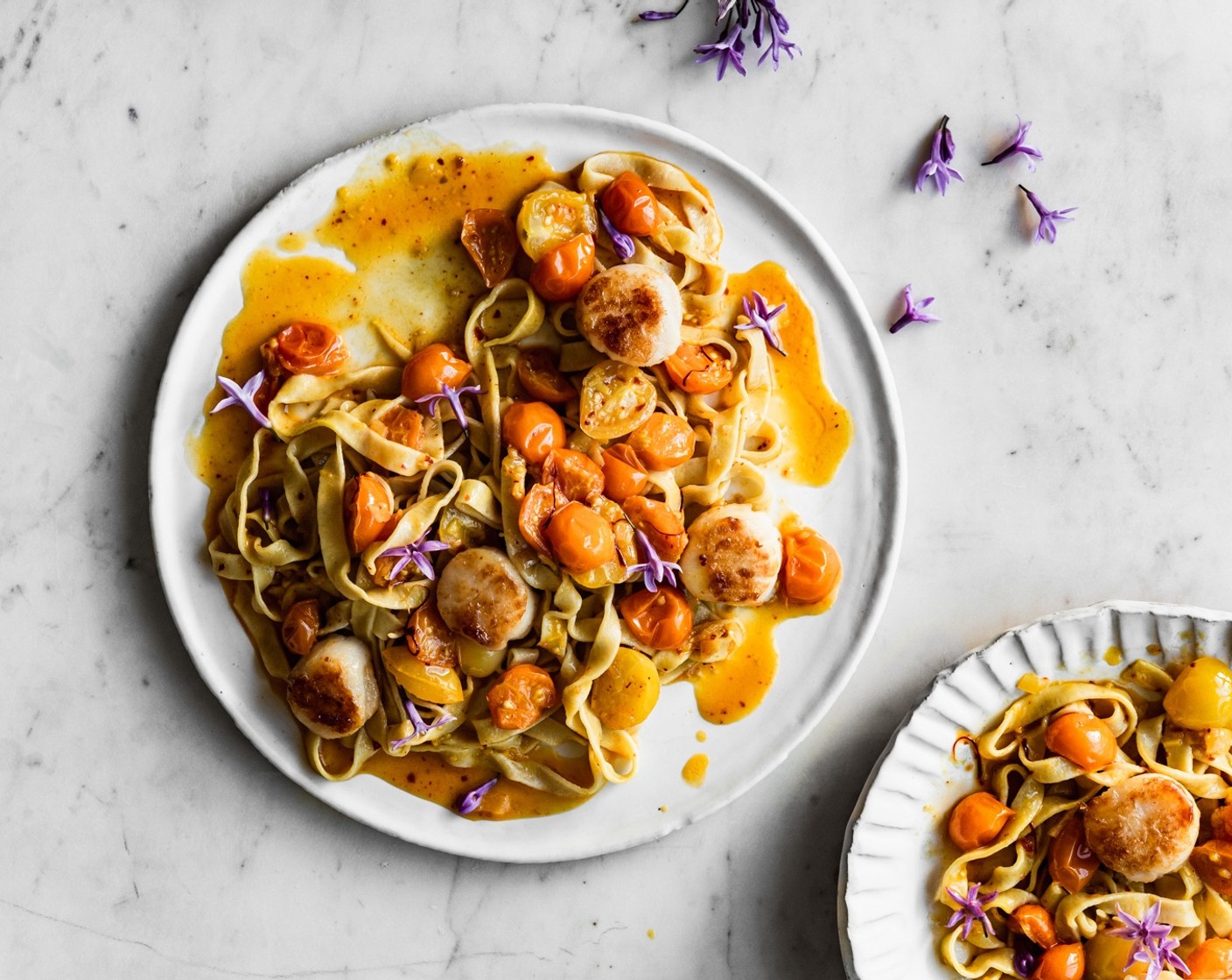 Saffron Chili Tomato Pasta