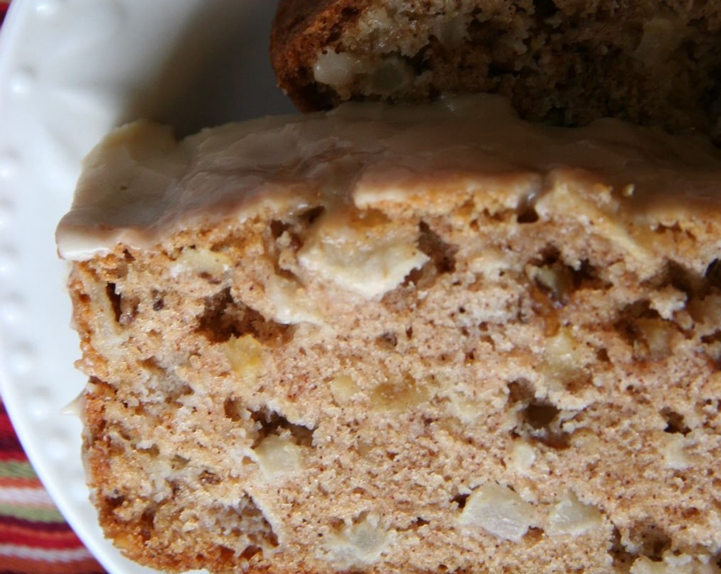 step 9 Let the cake cool on a wire rack. Drizzle the cooled cake with butterscotch icing, then slice and serve.