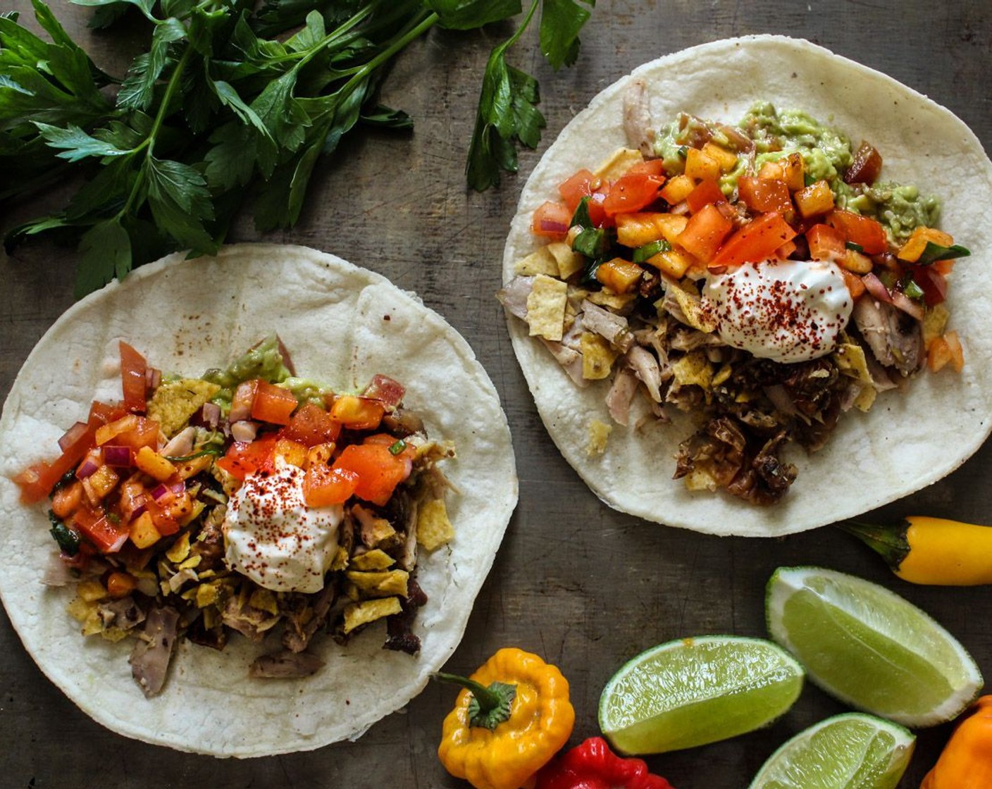 step 5 Add to Small Corn Tortillas (6) with toppings and enjoy!