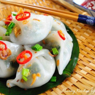 Ku Chai Kuih (Steamed Chive Dumplings) 蒸韭菜粿 Recipe | SideChef