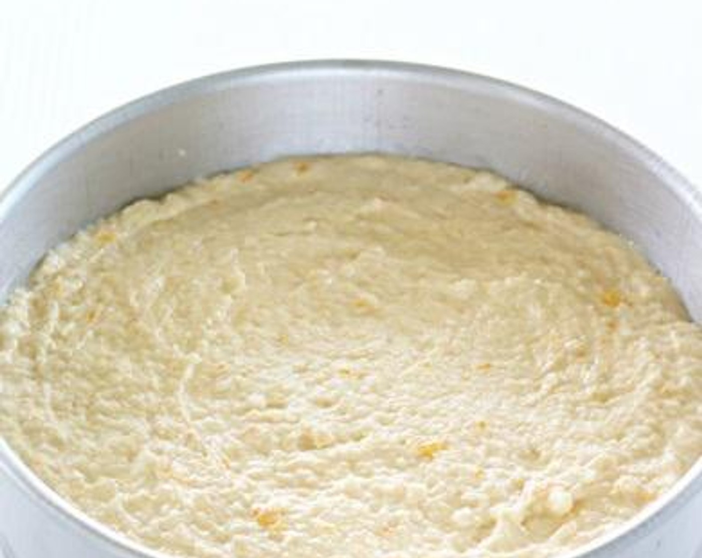 step 5 Spread mixture into cake pan; bake for about 60 minutes or until a skewer put into the center of the cake comes out clean.