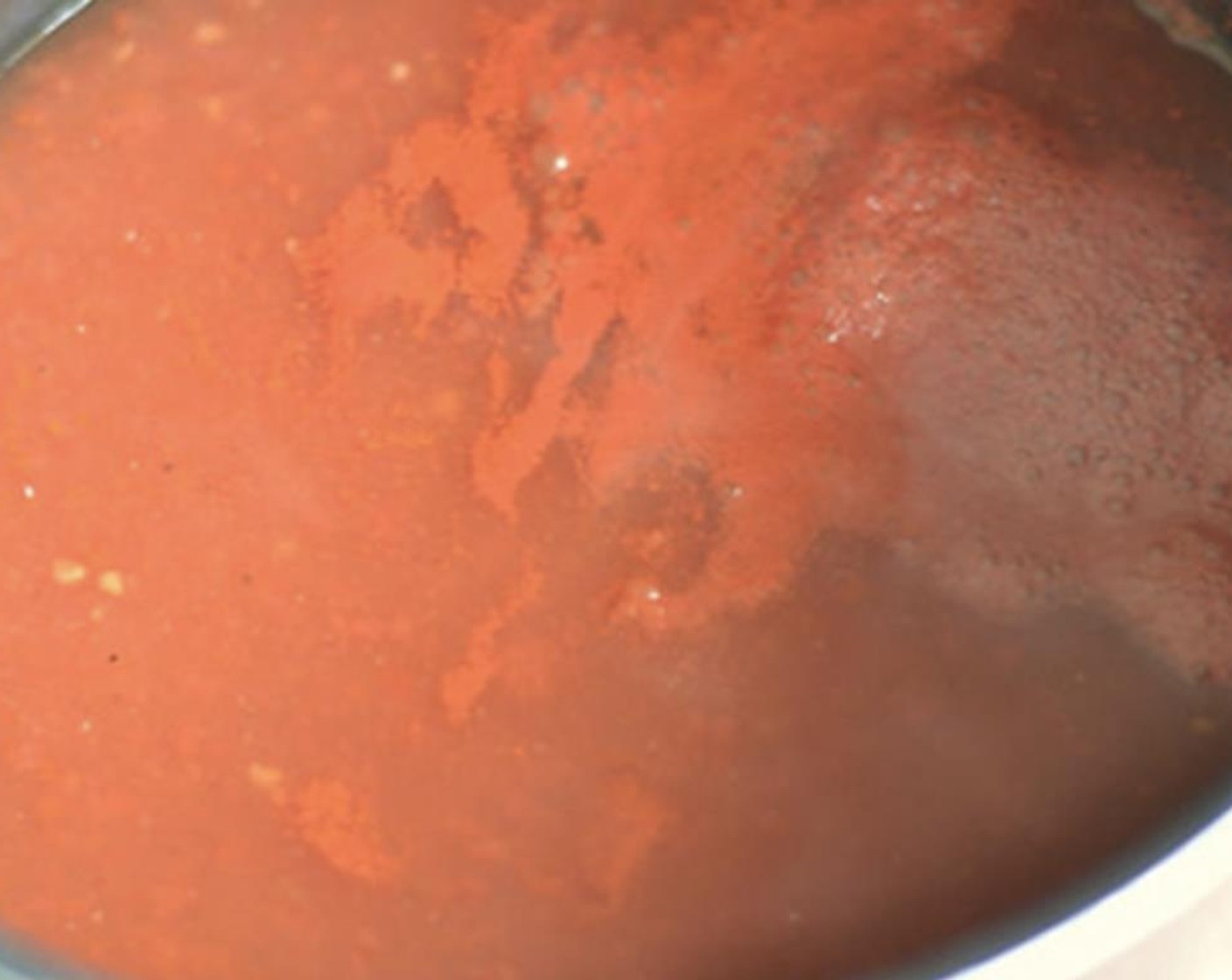step 2 Add the Tomato Paste (2 Tbsp) and boil until it turns into a bright red sauce, around 15 minutes. Taste and add Granulated Sugar (to taste).