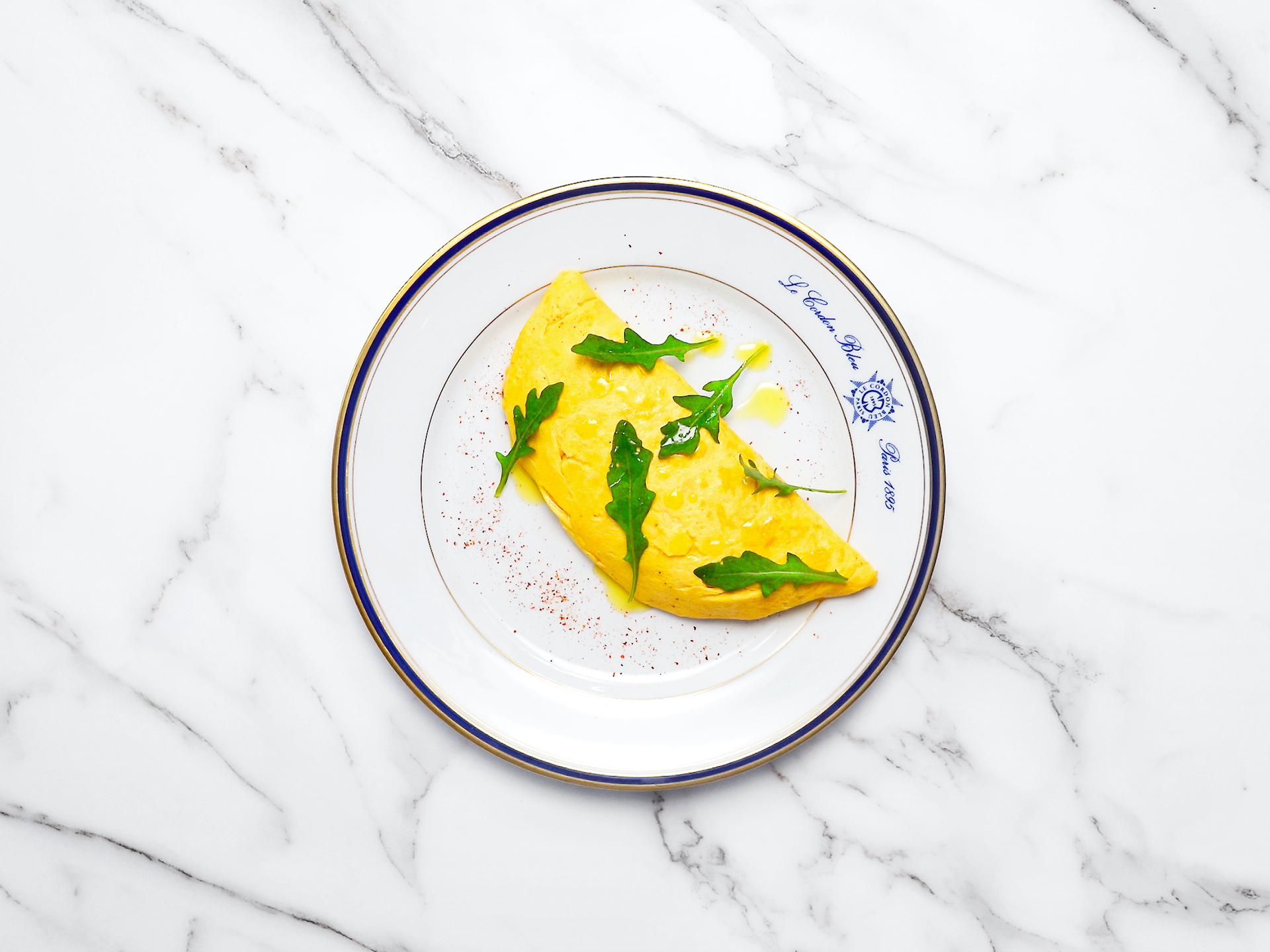 Omelet with ‘Risotto’ of Soy Sprouts & Shiitake Recipe SideChef