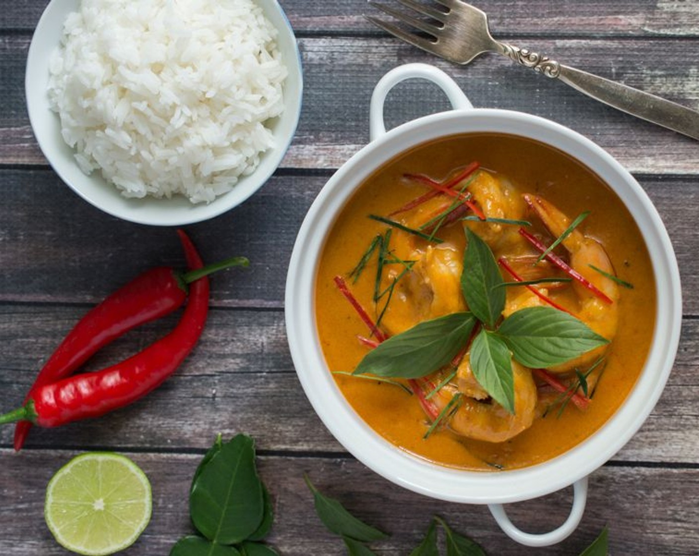 Easy Thai Curry Shrimp