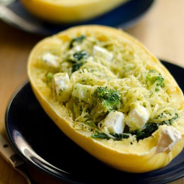 Pesto Spaghetti Squash Bowl Recipe | SideChef