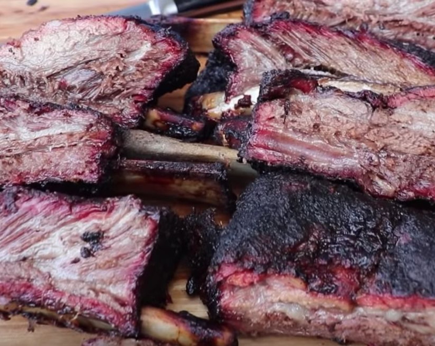 Smoked Mojo Beef Ribs