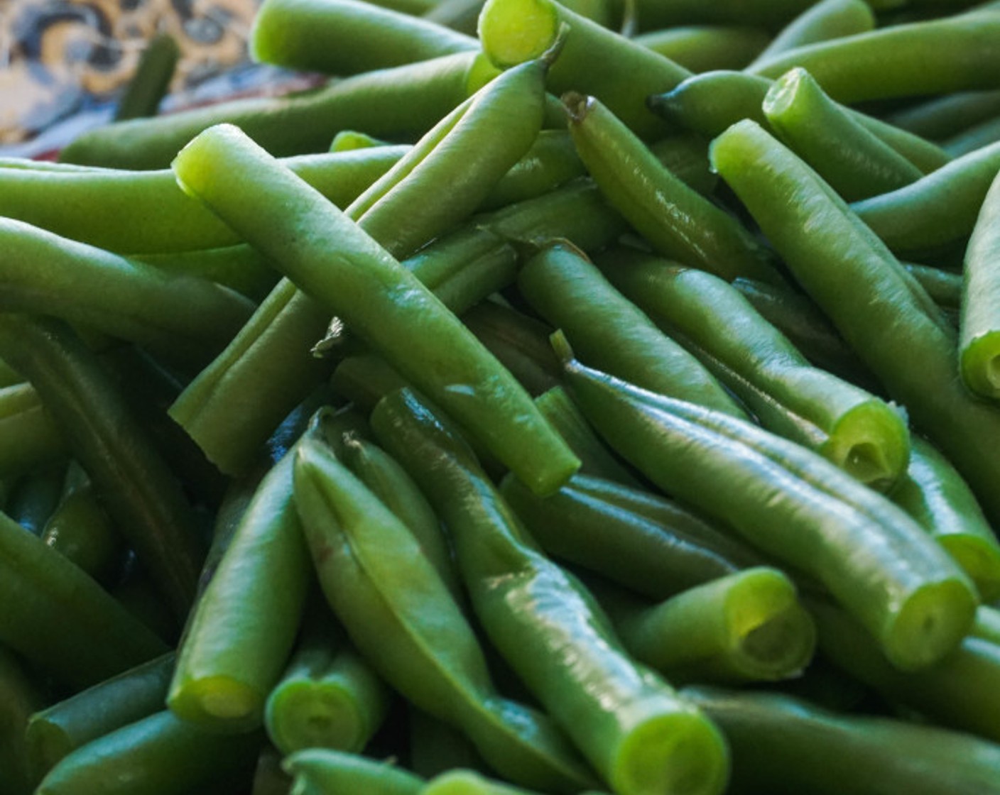 step 8 Bring a large pot of water to a boil and add Kosher Salt (1 Tbsp). Add the Green Beans (6 cups) and cook until bright green and crisp, 3-4 minutes.