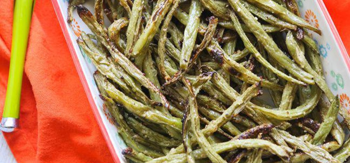 Oven-Roasted Parmesan Green Beans Recipe | SideChef