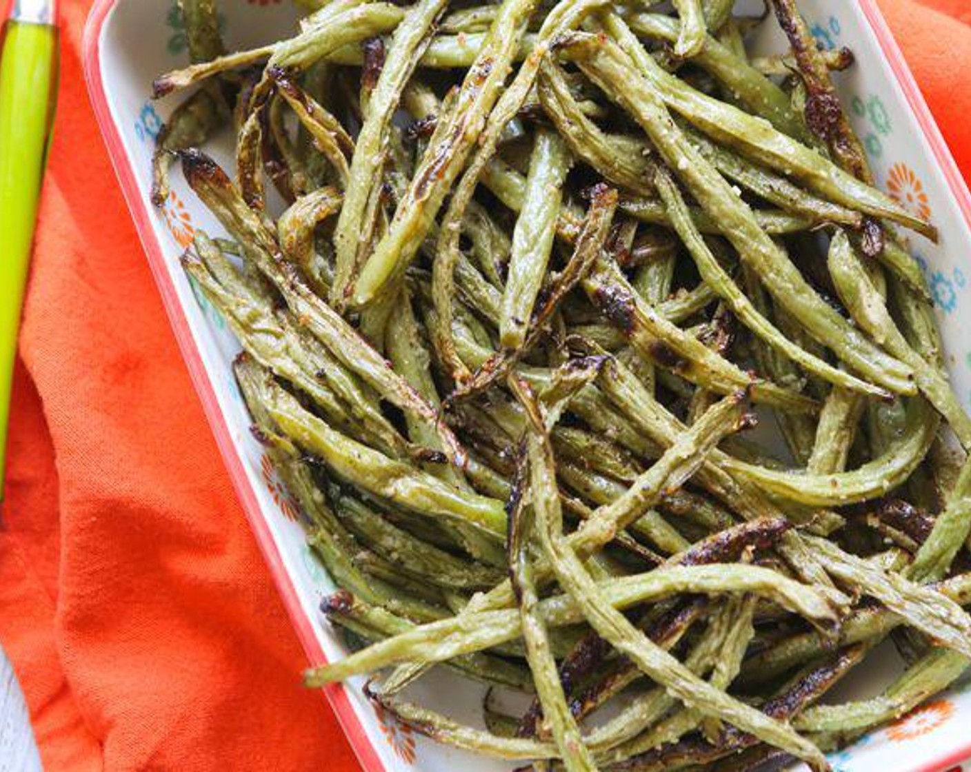 Oven-Roasted Parmesan Green Beans